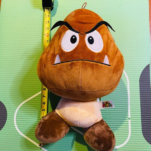 NWT JUMBO Nintendo Licensed Super Mario Goomba 17” plush - Picture 3 of 4
